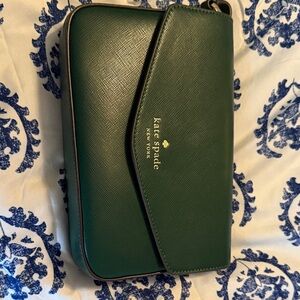 Kate Spade Forest Green Shoulder Bag